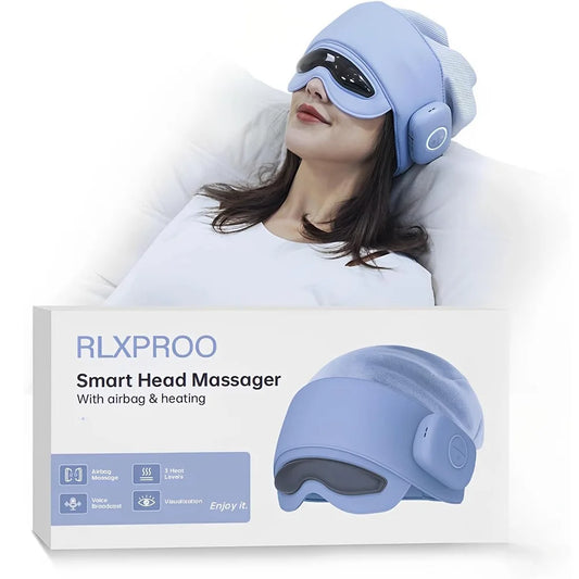 RELAXPROO™ Smart Head Massager – Say Goodbye to Headaches & Stress