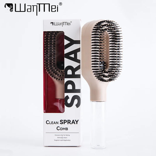 Spray Detangle Massage Brush